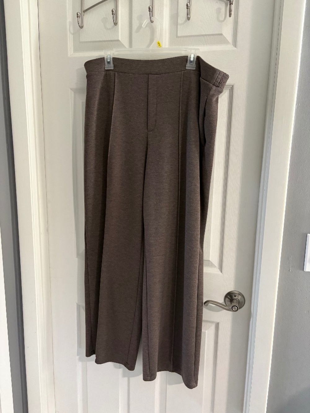 Simply Vera Vera Wang Brown Wide Leg Pull-On Pants XXL